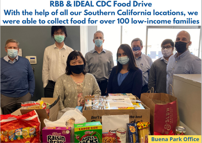 IDEAL CDC Food Drive